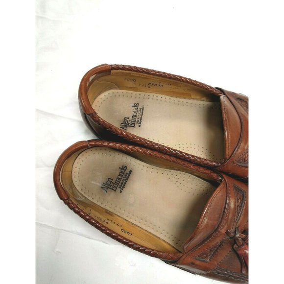  Allen Edmonds Brown Woven Tassel  Loafer 10.5 D main image 5